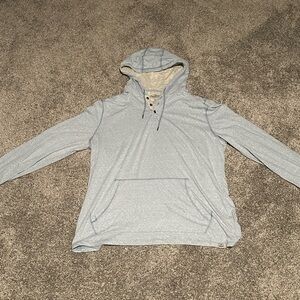 Men's Light Blue Summer Hoodie